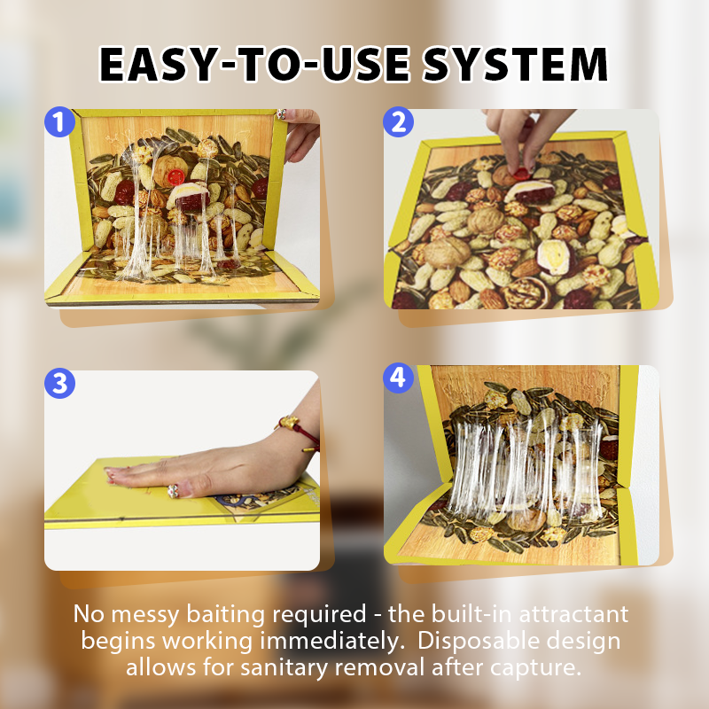 🔥Buy 1 Get 1 Free⚡Limited-time offer📢Extra Large Rat Glue Trap Pads