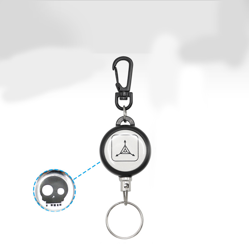 ๐ BUY 1 GET 1 FREE! ๐ Heavy-Duty Retractable Keychain โ Durable Cable, Compact Design & Holds Keys/Cards Securely ๐ณ