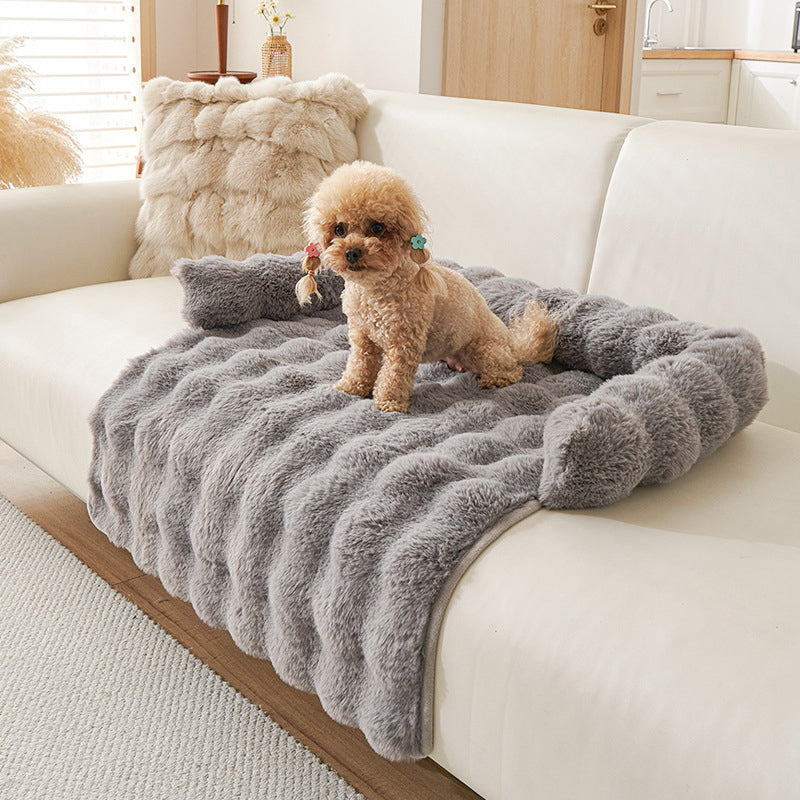 📢📢50% OFF !! ⏰Thickened Warm Non-Slip Pet Bed with Edge