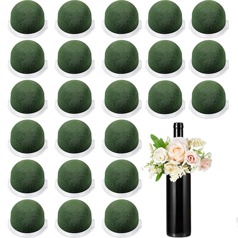 Floral Foam Kit for Wine Bottle and Wedding Decoration