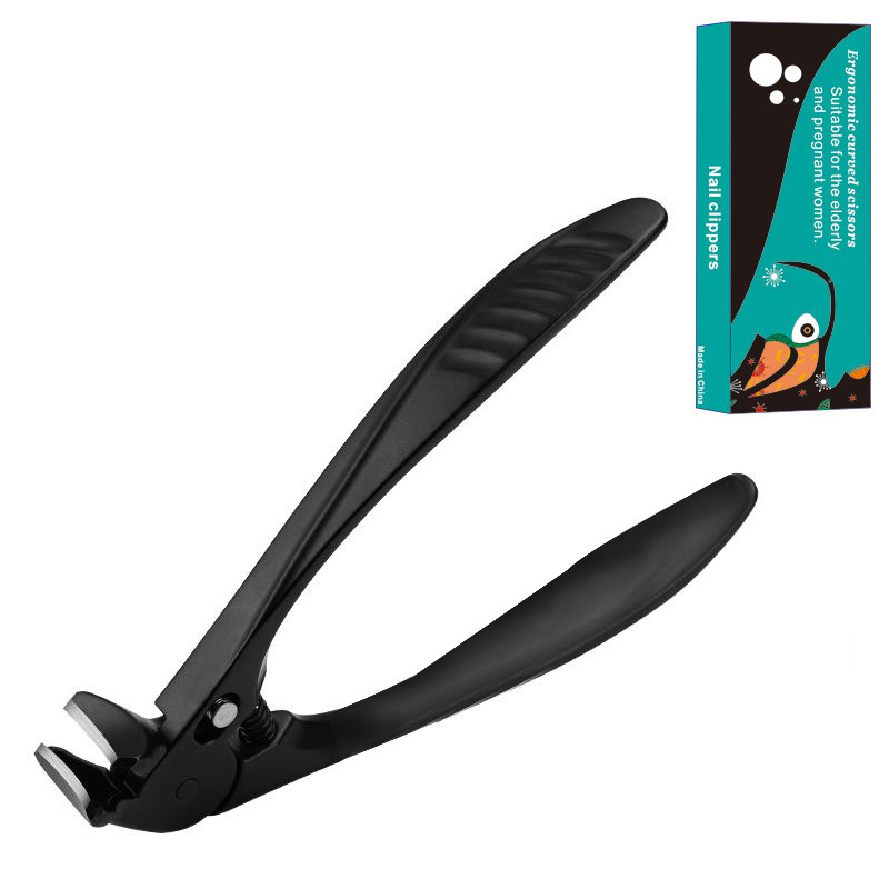📢📢60% OFF NOW✨🔥Stainless Steel Curved Nail Clipper – Ergonomic & Easy for Seniors