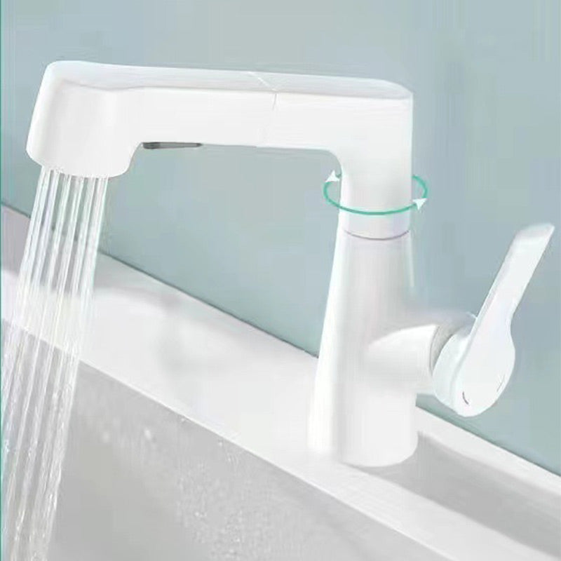 🔥Hot Sale Offers-1 Hole Bathroom Faucet with Pull out Sprayer