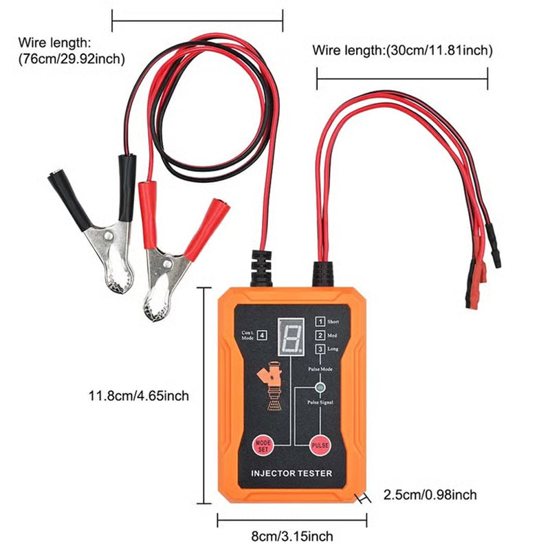 📢📢50% OFF !!!⏰Professional 4-Mode Fuel Injector Tester & Cleaner Tool