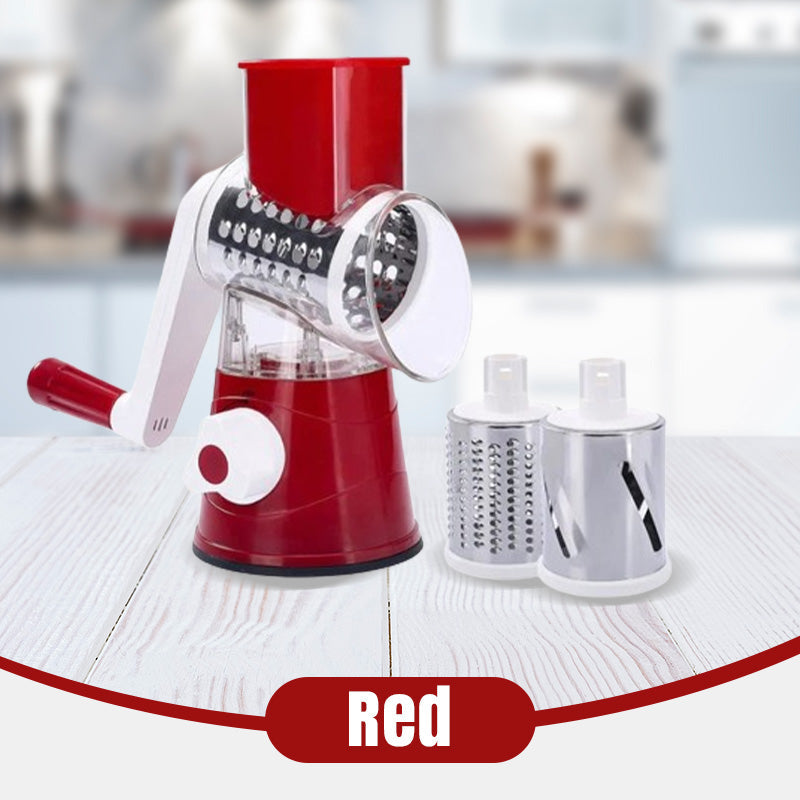🧀🥕 50% OFF! | 3-in-1 Rotating Cheese Slicer & Vegetable Grater!