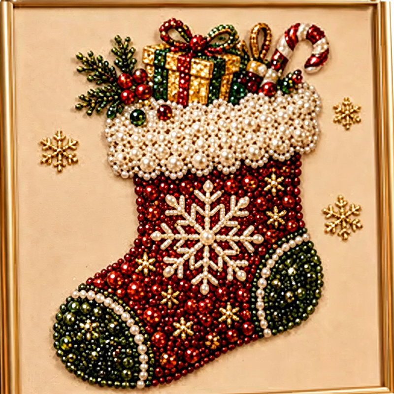 ⏳Last Day Sale Only £9.99!!🎁💎DIY Christmas Pearl Diamond Art Kit🎨Relaxing & Beginner-Friendly🧘