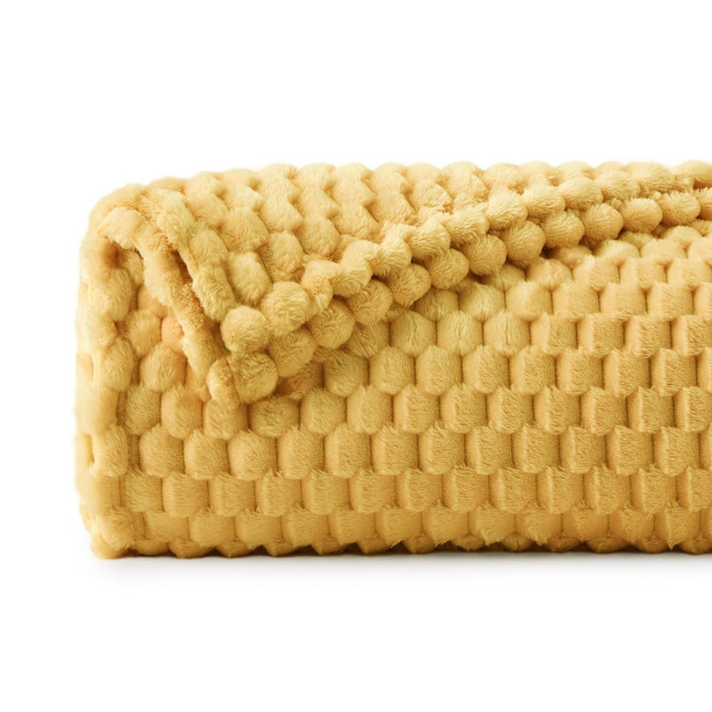 Soft Flannel Throw Blanket