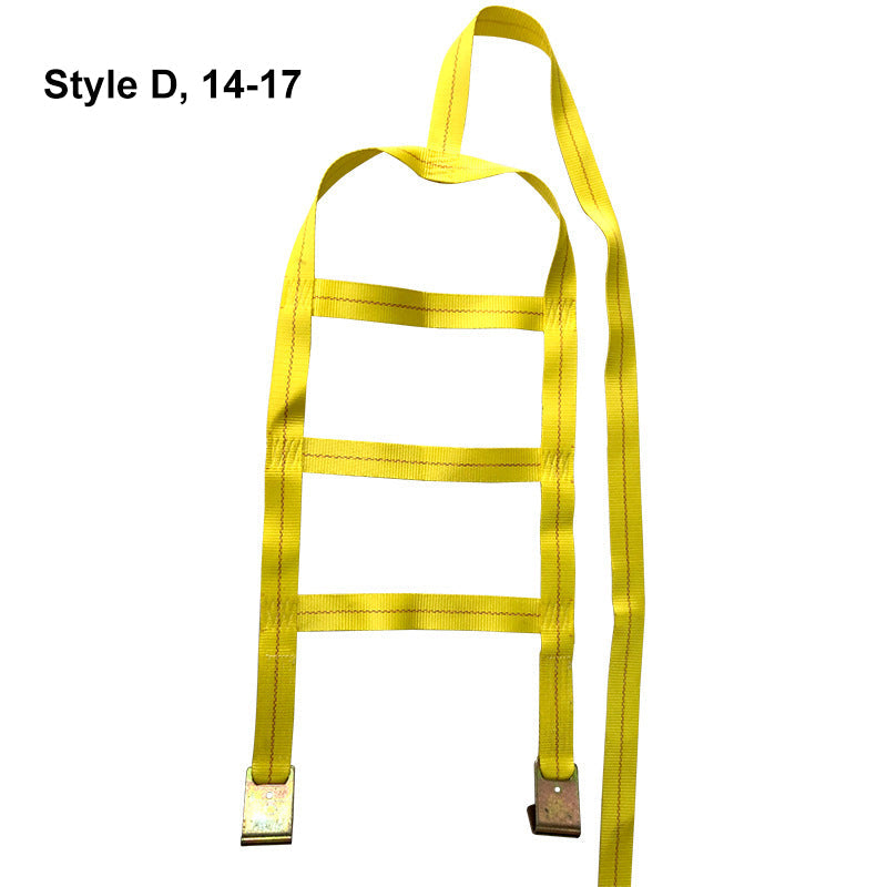 Heavy-Duty Car Tire Tie-Down Straps
