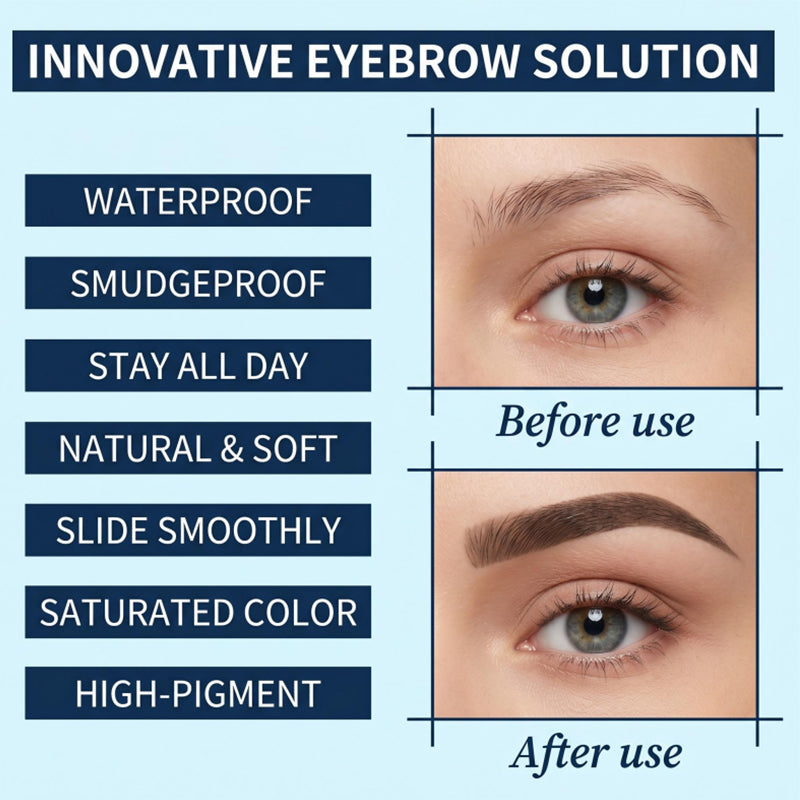 💥LAST DAY BUY 1 GET 1 FREE!!💥Double-Head Eyebrow Pencil for Defined Hair Strokes