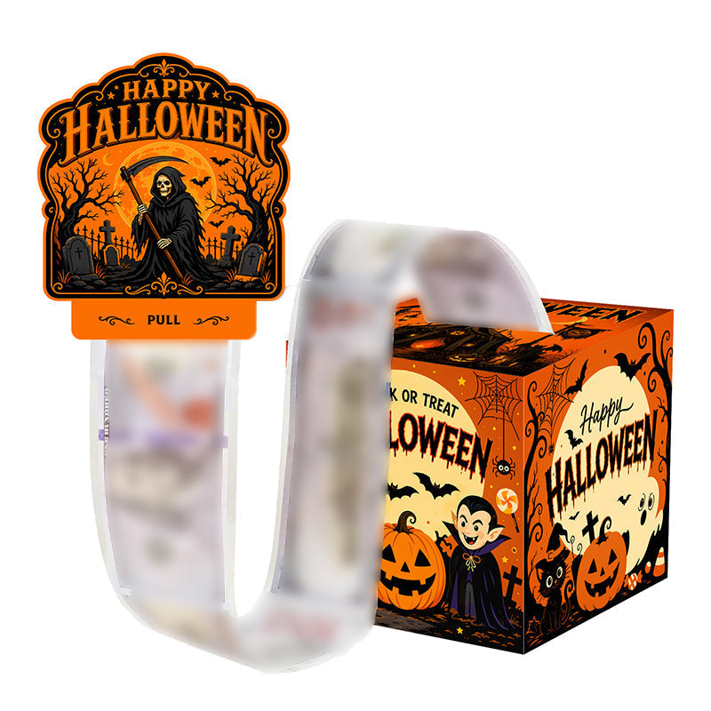 ⏳LAST DAY SALE 50% OFF !! 🎃 Halloween Money Pulling Gift Box | Fun Cash Pull‑Out Party Box📦