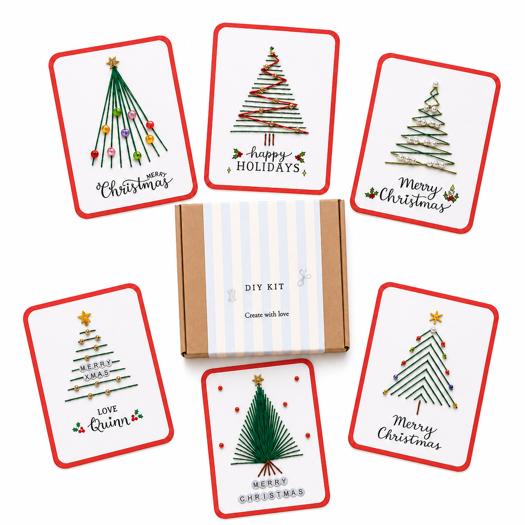 🔥CHRISTMAS SALE ONLY£8.99!🎁🎄Merry Christmas DIY Greeting Card Making Kit
