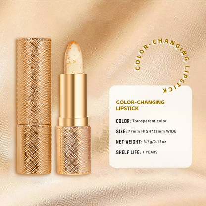 ⏰ Last Day Promotion!🎁- ✨Transferproof Color-Changing Lipstick💄CrystalClear Color Alchemy 💋 Auto-Tints on Contact!