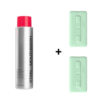 😁50K+ SOLD!🦷40% OFF! ☕Stain‑Removing Whitening Mouthwash – Lifts coffee & tea stains, alcohol‑free. Instant gunk binding, long‑lasting minty fresh. Gentle enough for daily use. 🦷