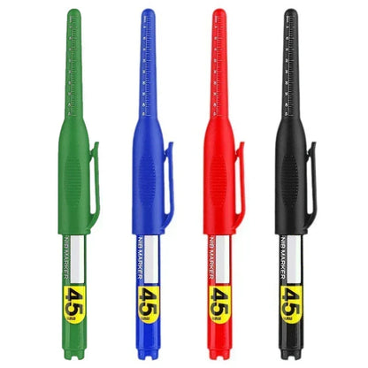 ✏️ Deep Hole Marker – 45mm Extra-Long Nib for Hard-to-Reach Marking