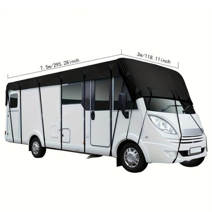 🎃Halloween Deal 50% OFF!🚐Caravan & Motorhome Roof Cover – 210D Oxford with Secure Adjustable Straps