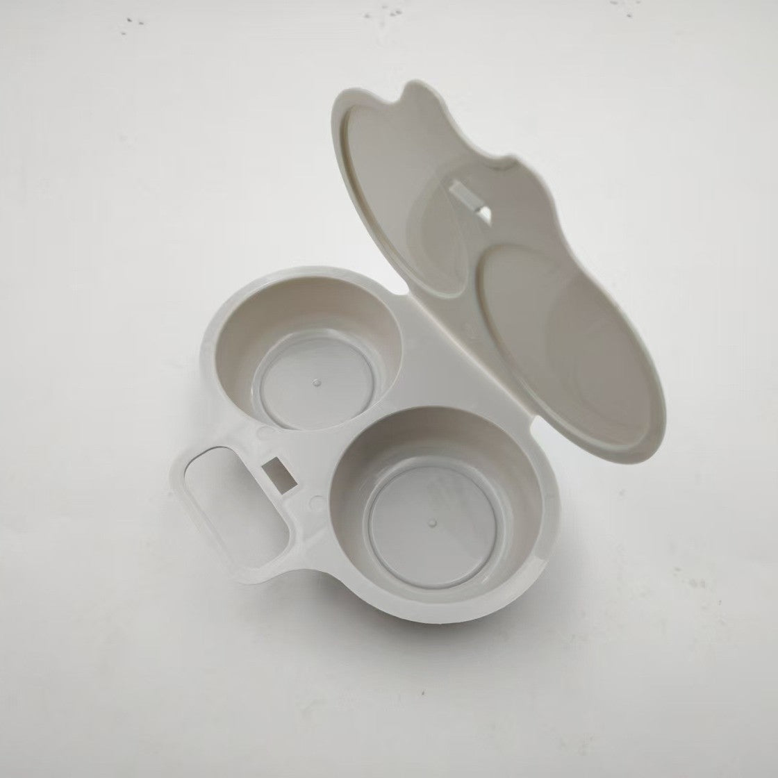 ⏳🔥LIMITED-TIME 60% OFF! ⏰Microwave Egg Poacher with Lid & Handle