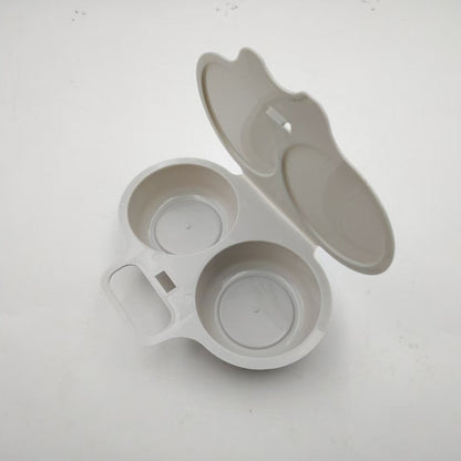 ⏳🔥LIMITED-TIME 60% OFF! ⏰Microwave Egg Poacher with Lid & Handle