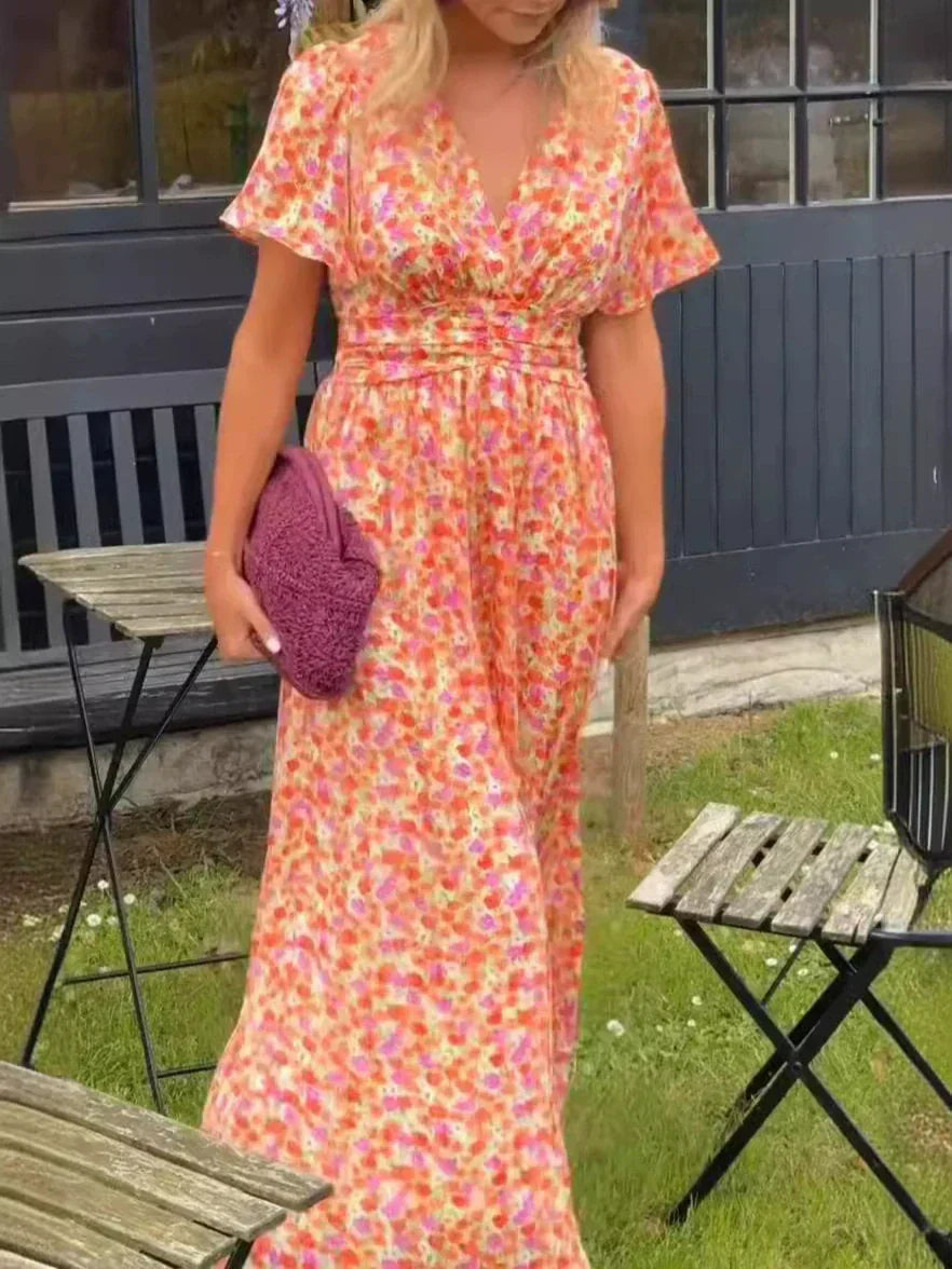 💐 Special sale 50% OFF🌸Women's Sweet Vintage Floral Dress