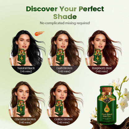 🌸Flash Sale⚡50K+ SOLD! Almost Gone🔥Gentle Plant-Based Quick-Use Hair Dye -50%OFF!