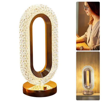 🎅2026 Hot Sale 50% OFF!!🎄50K+ SOLD! 🎁✨Rechargeable Luxury Crystal LED Night Light Lamp