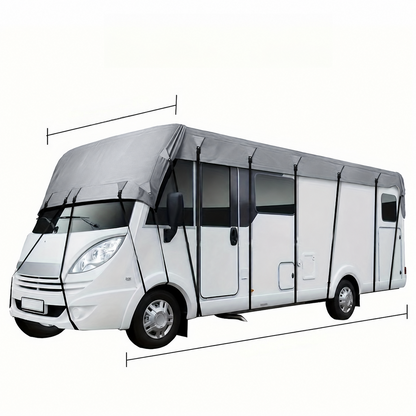 🎃Halloween Deal 50% OFF!🚐Caravan & Motorhome Roof Cover – 210D Oxford with Secure Adjustable Straps