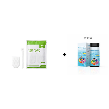 ⏰56%OFF⚡50K+ SOLD!💥Anti-Splash Kitchen Faucet Cotton Filter for Sediment & Rust Removal