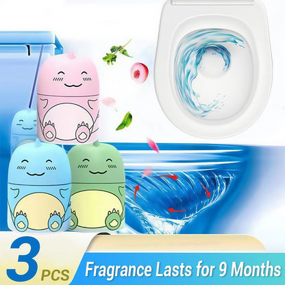 🥳2026 HOT SALE🥳💞50K+ SOLD!🚽✨ 50% OFF! Magic Toilet Cleaning Deodorant – 90‑day long‑lasting, auto‑cleans with every flush. Removes stains & odours – no scrubbing! 🌸💧