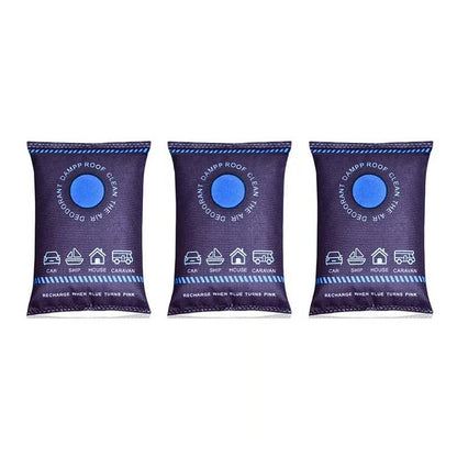 🏆 Last Day Special Price £9.99! ❄️Buy 1 Get 1 Free🎁Dehumidification Bag Desiccant|Reusable Moisture Absorber with Color-Changing Indicator