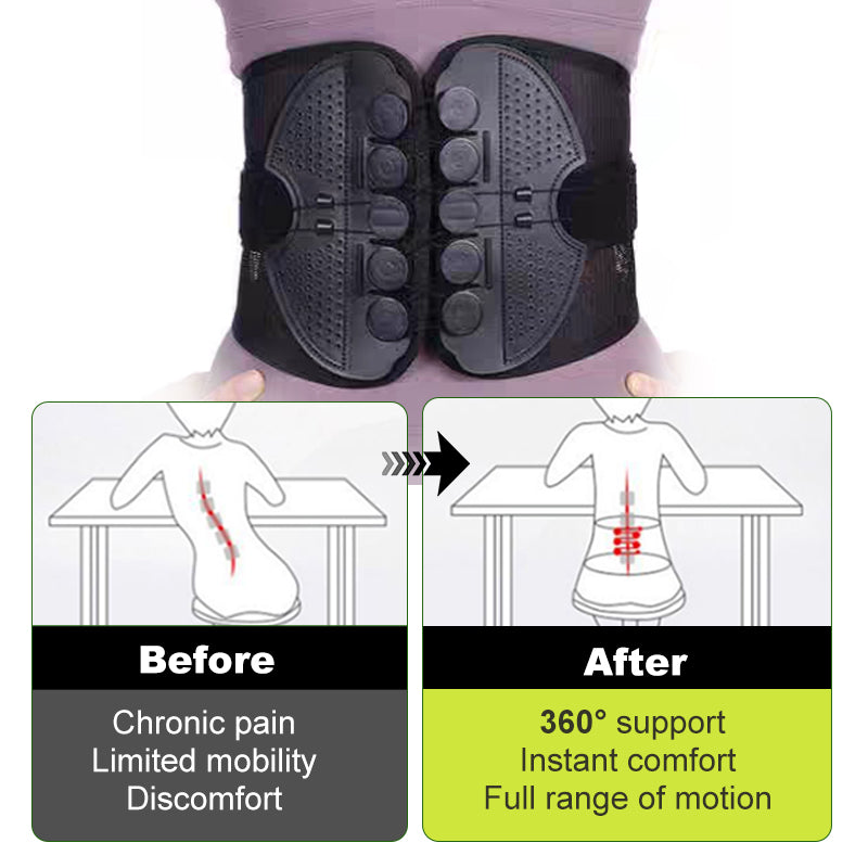🥳2026 HOT SALE🥳Adjustable Lumbar Support Belt Lower Back Brace