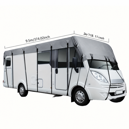 🎃Halloween Deal 50% OFF!🚐Caravan & Motorhome Roof Cover – 210D Oxford with Secure Adjustable Straps