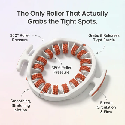 12-Roll Leg Circular Roller Fitness Yoga