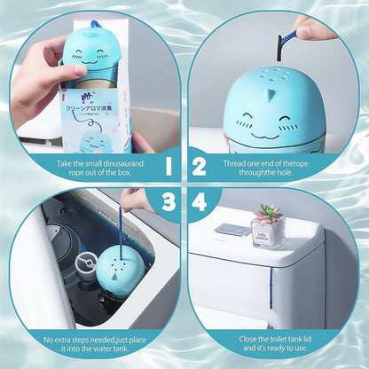 🥳2026 HOT SALE🥳💞50K+ SOLD!🚽✨ 50% OFF! Magic Toilet Cleaning Deodorant – 90‑day long‑lasting, auto‑cleans with every flush. Removes stains & odours – no scrubbing! 🌸💧