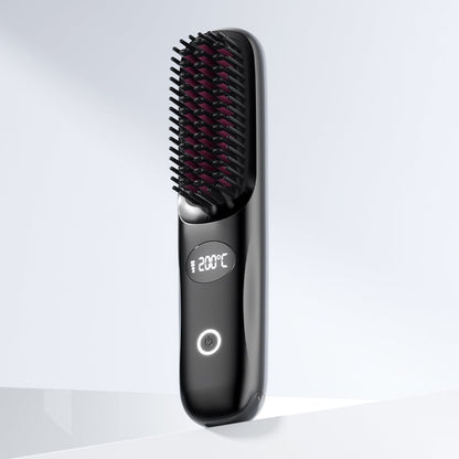💖LAST DAY 49% OFF💖2-in-1 Straightening &Cordless hair straightener with LED display
