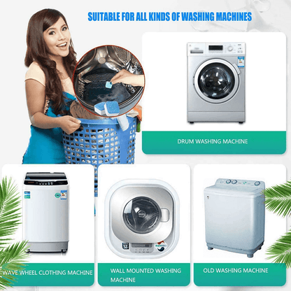 💐50% OFF! Washing Machine Cleaner – Fast action, no rinse, for all machine types 🌀⏱️【Exceptional Price】