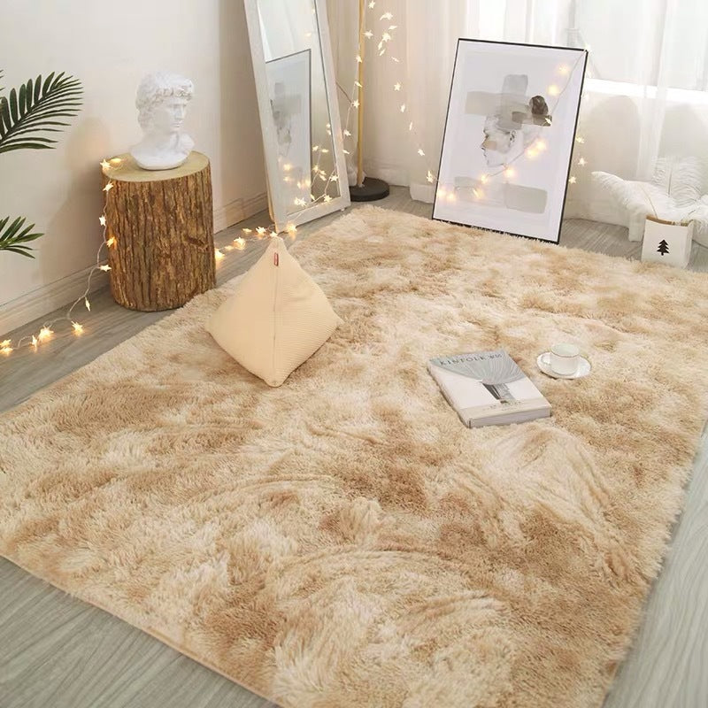 📢📢50% OFF! Gradient Color Plush Floor Mat – Ultra-Soft, Non-Slip & Machine Washable for Bedroom, Nursery & Living Room! 🌈🛋️