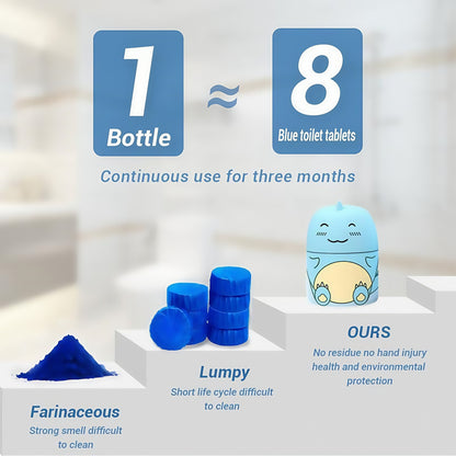 🥳2026 HOT SALE🥳💞50K+ SOLD!🚽✨ 50% OFF! Magic Toilet Cleaning Deodorant – 90‑day long‑lasting, auto‑cleans with every flush. Removes stains & odours – no scrubbing! 🌸💧