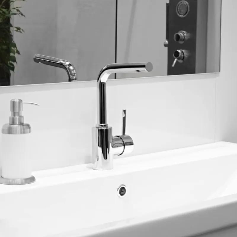 🚿 Round Bathroom Sink Overflow Hole Cover – Push-In Basin Drain Cover for a Clean, Modern Finish