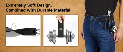 🏆 Last Day Special Price £9.99 ! Tactical Metal Hook Elastic Belt (Unisex)