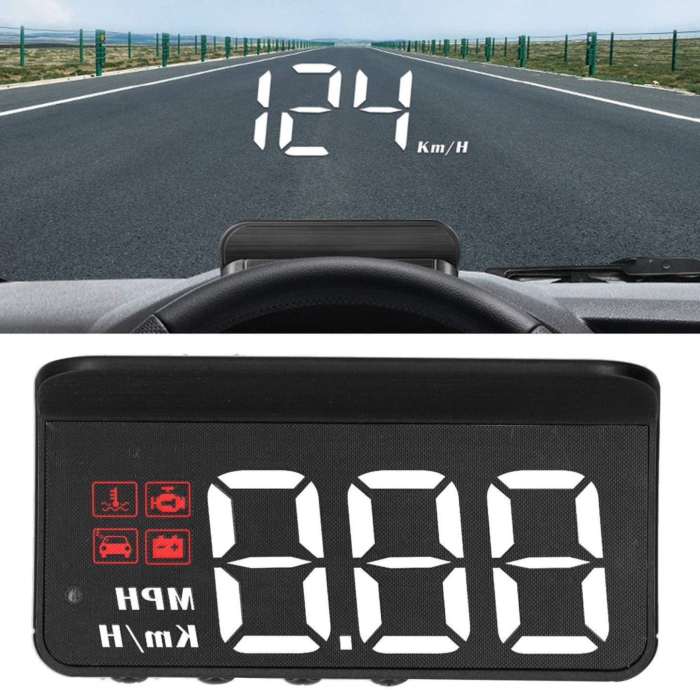 💝Car HUD Speedometer Display Windshield Projector🚗