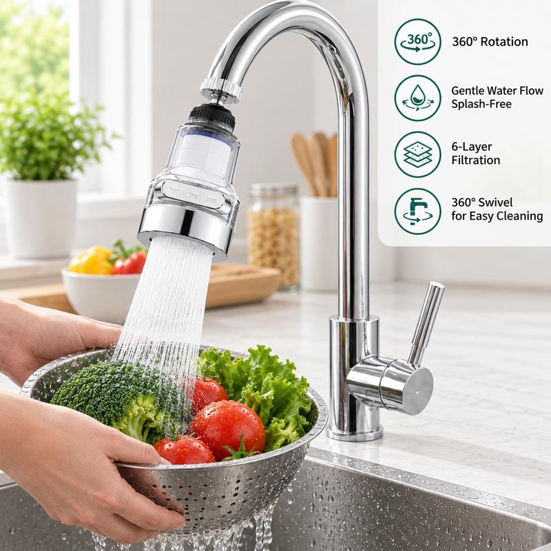 360° Rotating Faucet Water Filter