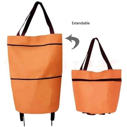 🔥HOT SALE 50% OFF🔥2-in-1 Shopping Bag Foldable Green Bag