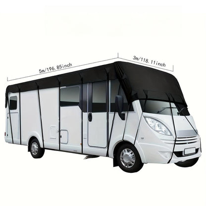 🎃Halloween Deal 50% OFF!🚐Caravan & Motorhome Roof Cover – 210D Oxford with Secure Adjustable Straps