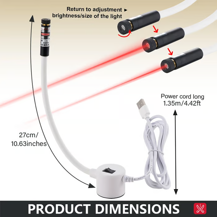 🔥NEW YEAR SALE 49% OFF🔥Magnetic Positioning Quilting Light for Sewing Machine