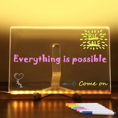 ✨LAST WEEK SPECIAL PRICE: ￡13.99!!⏳🎨Luminous Led Drawing Board For Children