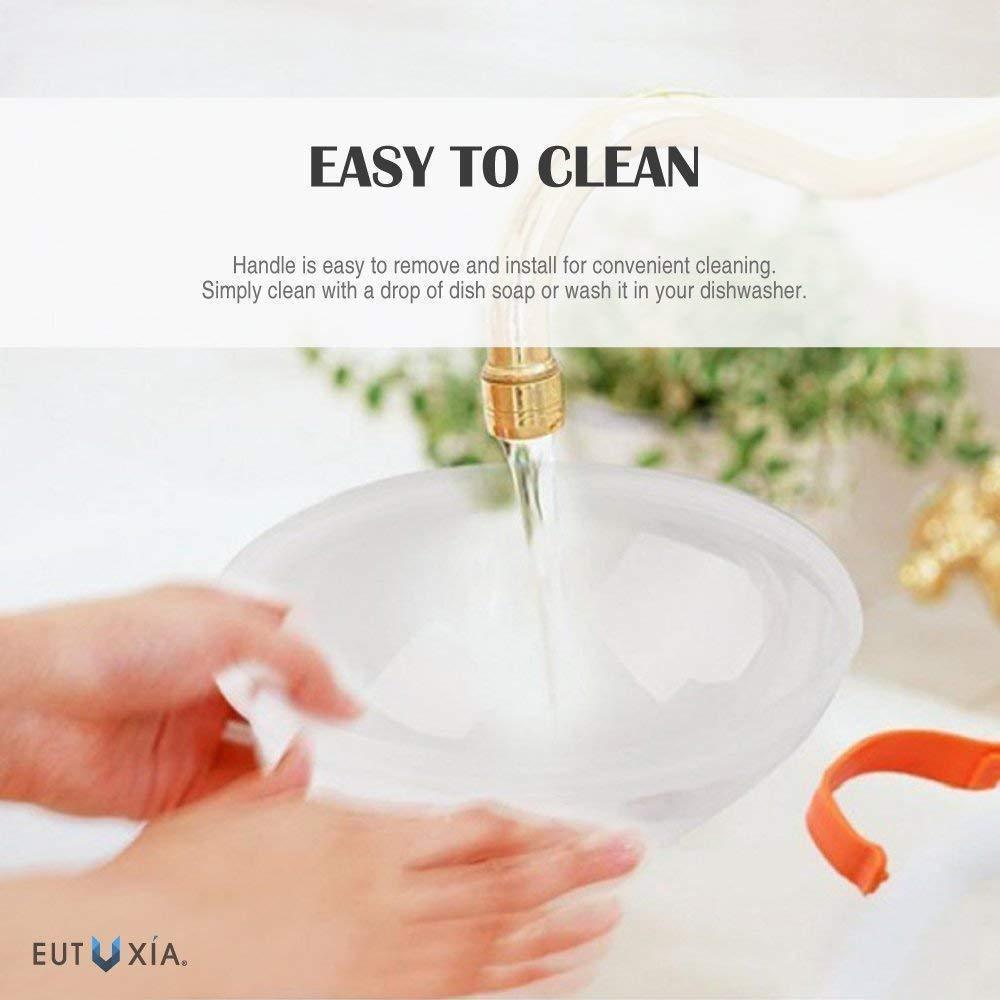 🧼 Durable Microwave Splash Guard Lid — BPA-Free, Large Size Design, Easy to Use! 🧼