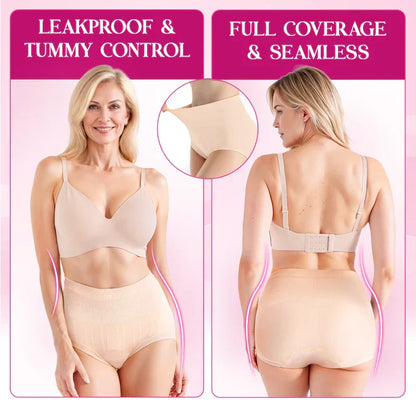💥End of the year sale – 50% off💞 Leak-proof high-waisted tummy control panty that lifts your butt