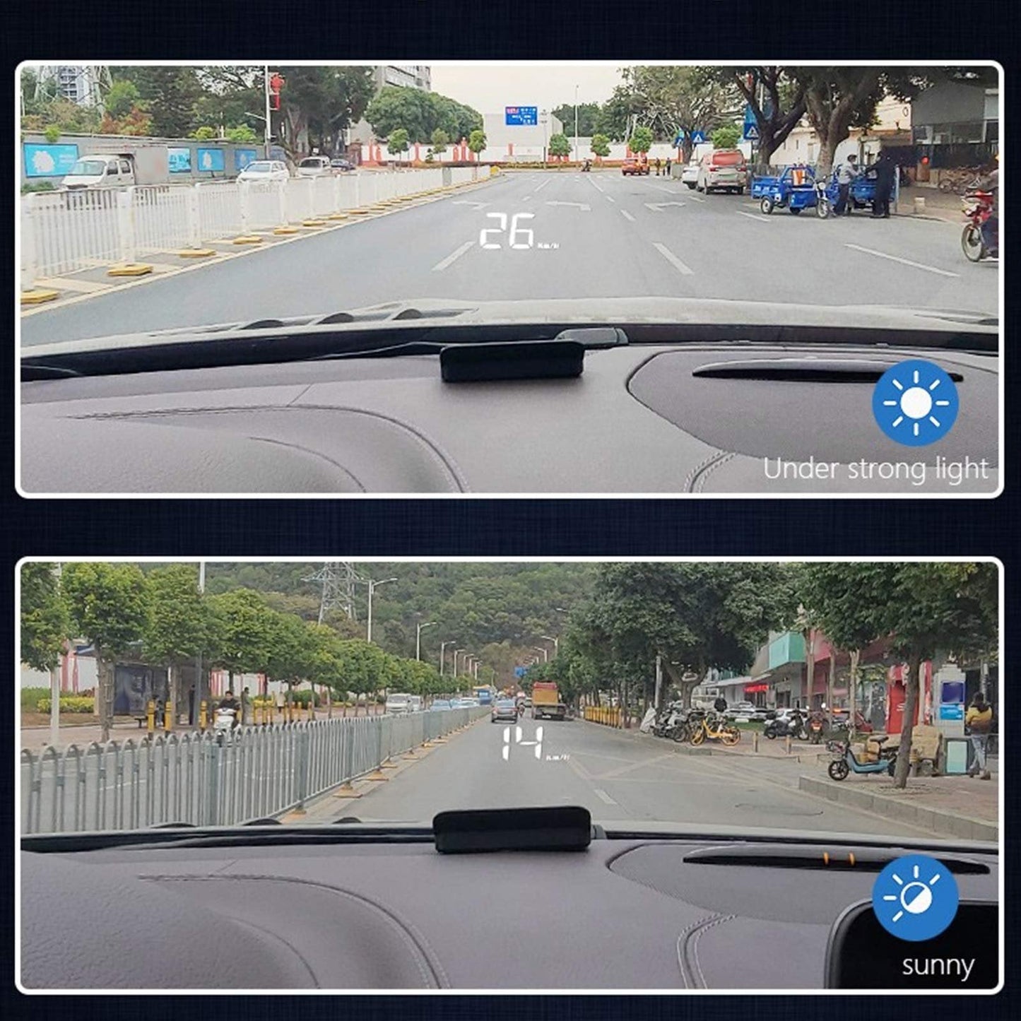 💝Car HUD Speedometer Display Windshield Projector🚗