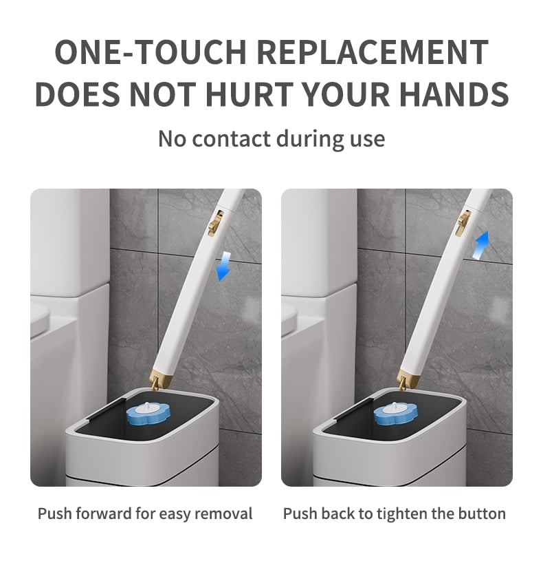 🏆THE WEEK'S SPECIAL PRICE!!✨Wall-Mounted Innovative Toilet Brush Set 🚽