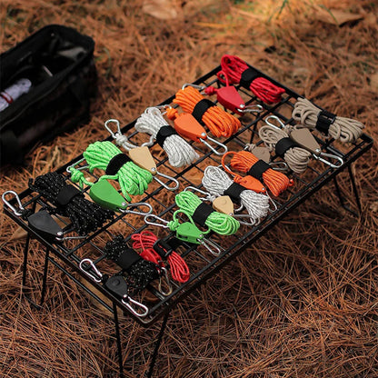 🔥Hot for School🪢Portable Adjustable Fix Camping Rope🌳
