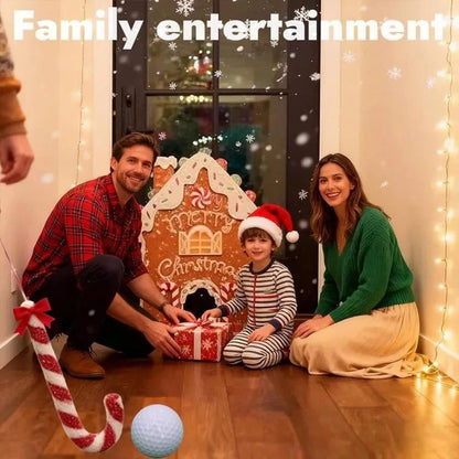 🔥LAST DAY 49% OFF -🎅 GINGERBREAD GOLF GAME SET - BEST CHRISTMAS GAME