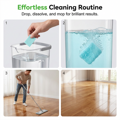 🧼🏠En våtservett, en mopp – torka bort fett, fläckar och bakterier och återställ dina golvs glans✨